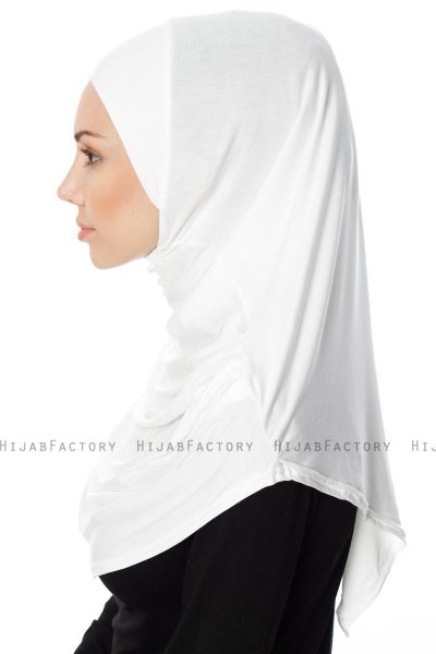 Ava - Hijab Al Amira Crema One-Piece - Ecardin
