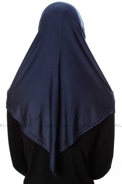 Ava - Hijab Al Amira Azul Marino One-Piece - Ecardin