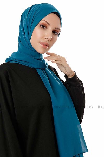 Ayla - Hijab Chiffon Verde