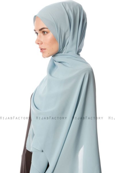 Ayla - Hijab Chiffon Petrol Claro