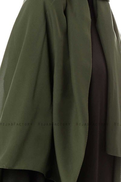 Ayla - Hijab Chiffon Verde Oscuro