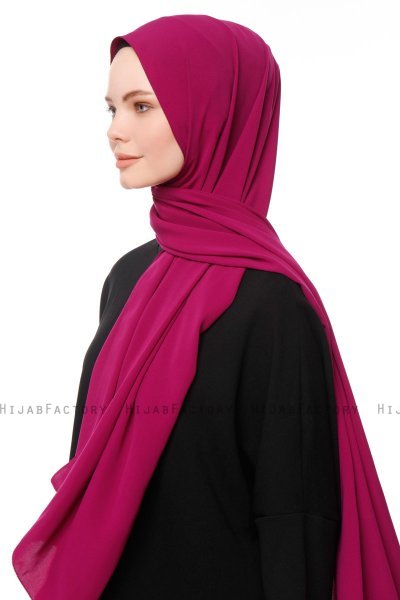 Aylin - Hijab Medine Silk Cherry - Gülsoy