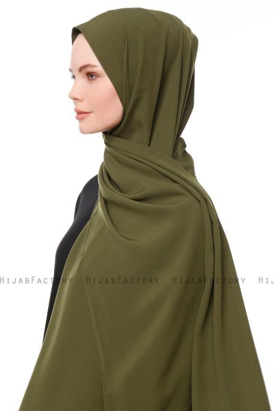 Aylin - Hijab Medine Silk Caqui - Gülsoy