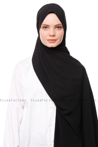 Aylin - Hijab Medine Silk Negro - Gülsoy
