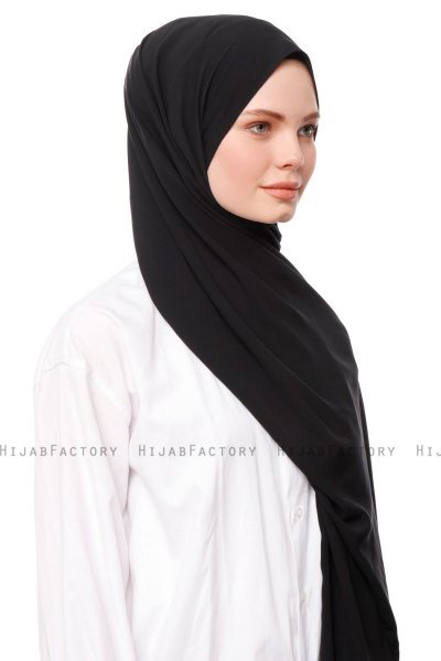 Aylin - Hijab Medine Silk Negro - Gülsoy