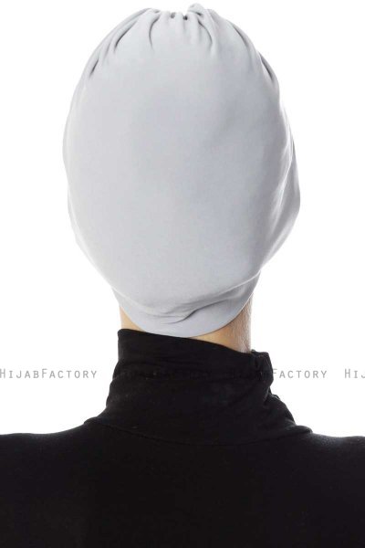 Aynur - Turbante Gris Claro