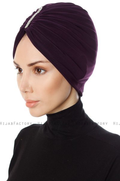 Aynur - Turbante Ciruelas
