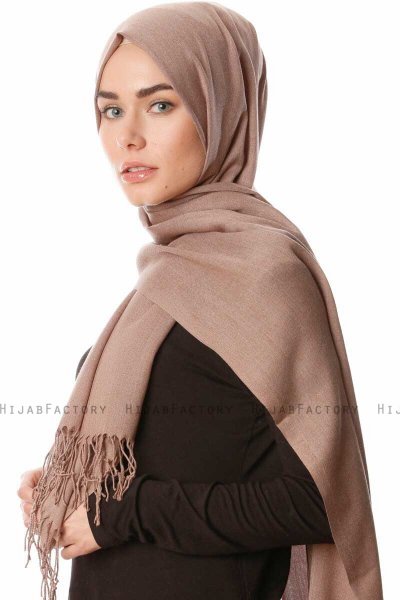 Aysel - Hijab Pashmina Latte - Gülsoy