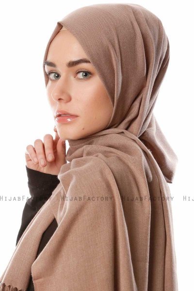 Aysel - Hijab Pashmina Latte - Gülsoy