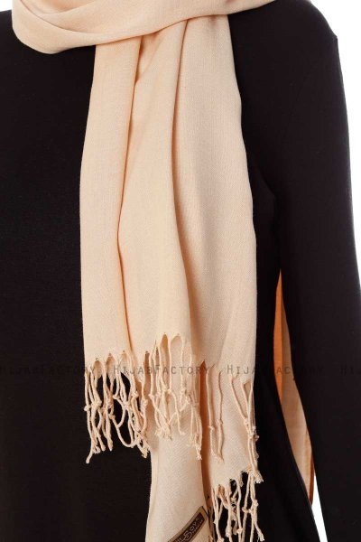 Aysel - Hijab Pashmina Beige Claro - Gülsoy