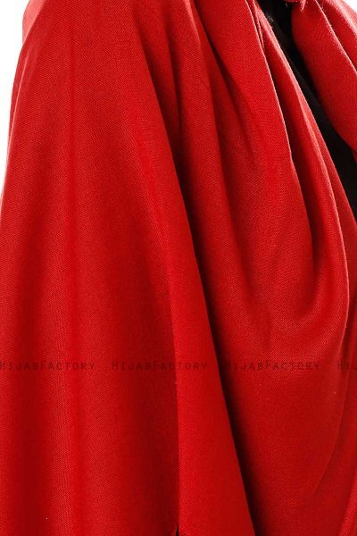 Aysel - Hijab Pashmina Rojo - Gülsoy