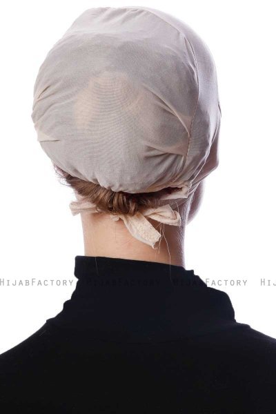 Azra - Pañuelo Parizien Beige - Ecardin