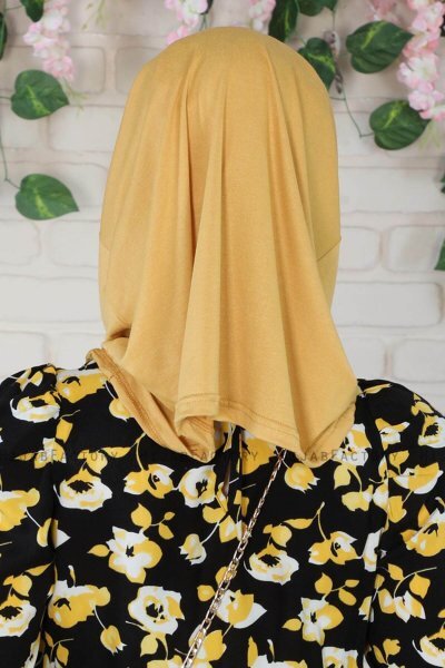 Wilda - Hijab De Algodón Mostaza