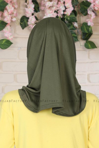 Wilda - Hijab De Algodón Caqui