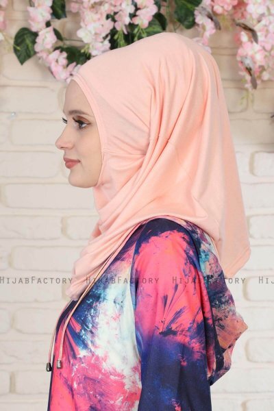 Wilda - Hijab De Algodón Rosa De Antaño
