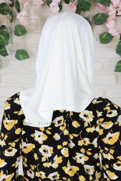 Wilda - Hijab De Algodón Crema