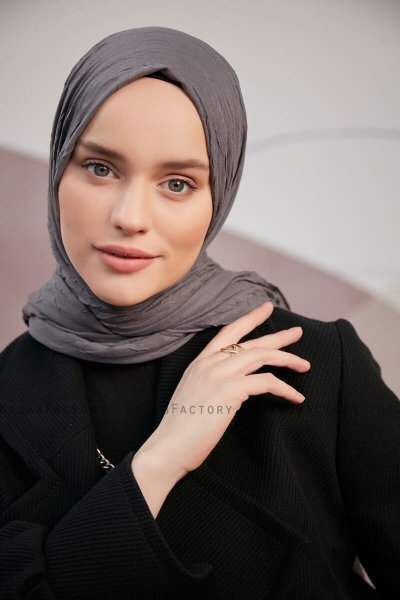 Serap - Hijab Bamboo Crash Antracita