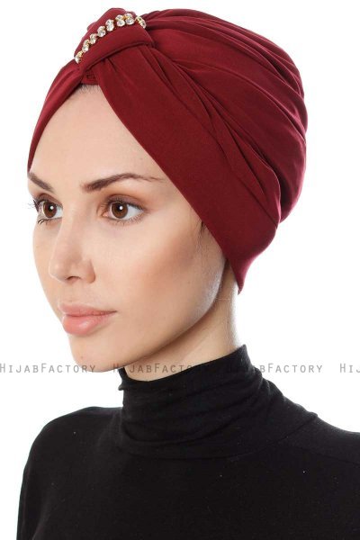 Bahar - Turbante Burdeos