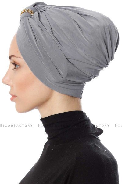 Bahar - Turbante Gris
