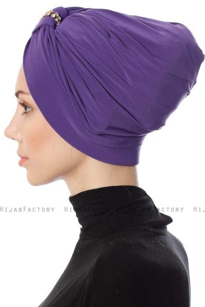 Bahar - Turbante Púrpura