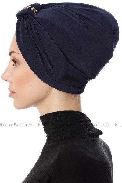 Bahar - Turbante Azul Marino