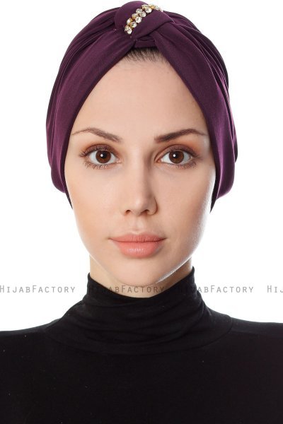 Bahar - Turbante Ciruelas