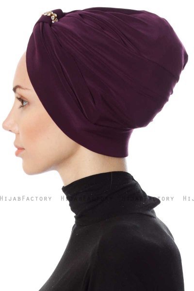 Bahar - Turbante Ciruelas