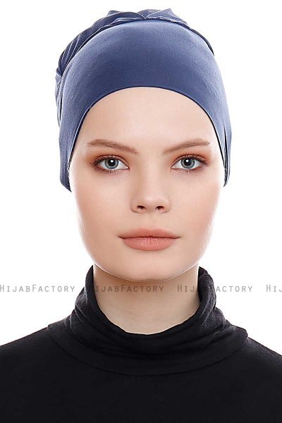 Belgin - Pañuelo XXL Parizien Azul Marino - Ecardin