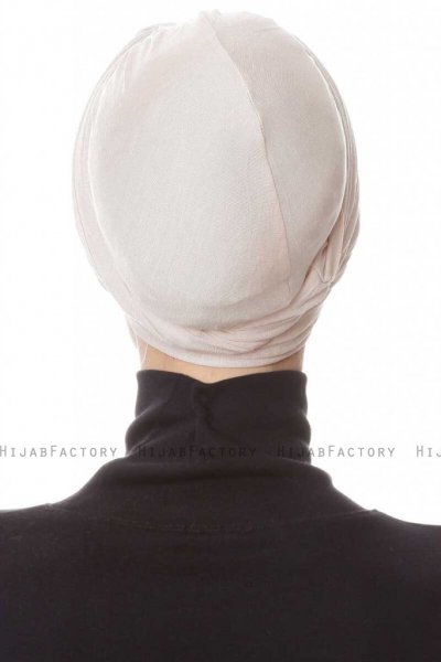 Belinay Creme Turban Hijab Ecardin 201805d