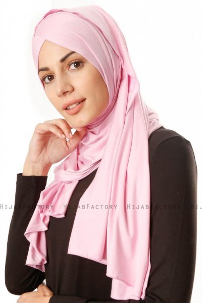 Betul - Hijab 1X Jersey Rosado - Ecardin