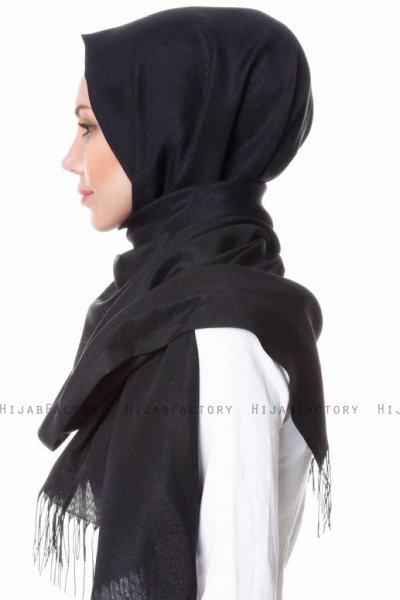 Buse Svart Hijab Sjal Sehr-i Sal 400117c