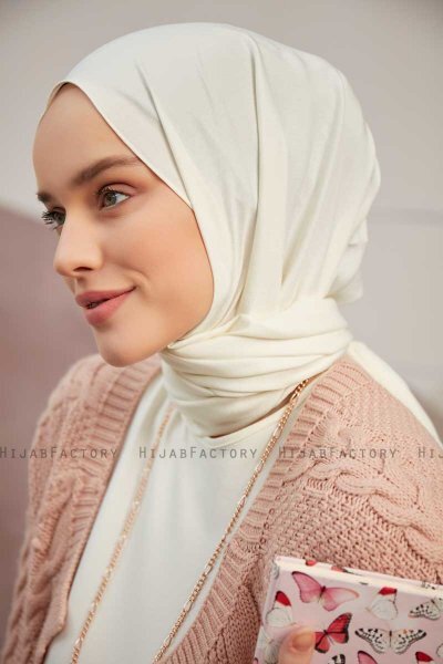 Ceyda - Hijab Cazz Crema