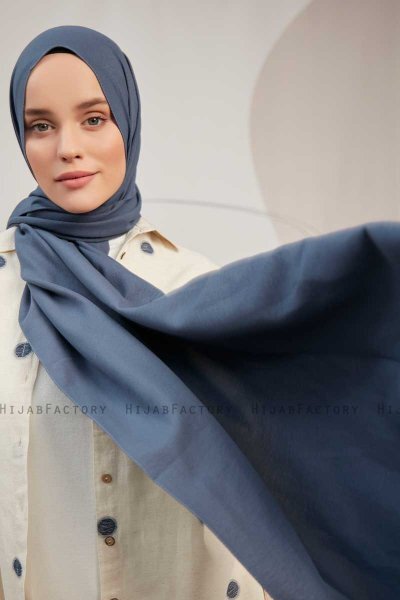 Ceyda - Hijab Cazz Azul Oscuro