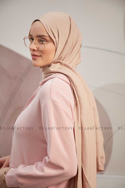 Ceyda - Hijab Cazz Beige Claro