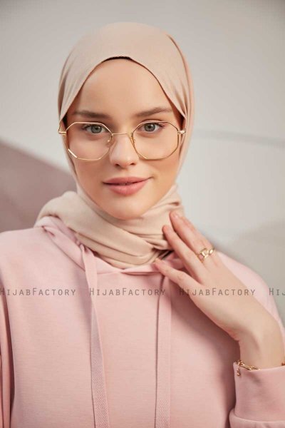 Ceyda - Hijab Cazz Beige Claro