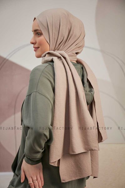 Ceyda - Hijab Cazz Taupe Oscuro