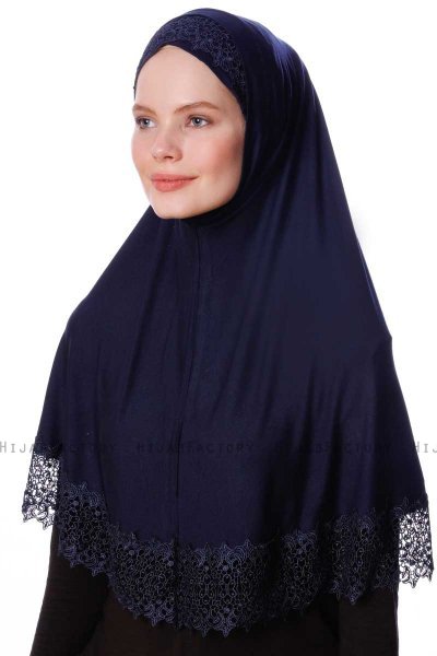 Ceylan - Hijab 2-Piece Al Amira Azul Marino