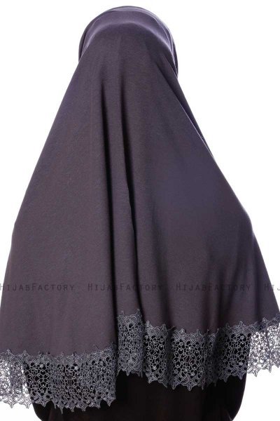 Ceylan - Hijab 2-Piece Al Amira Gris Oscuro