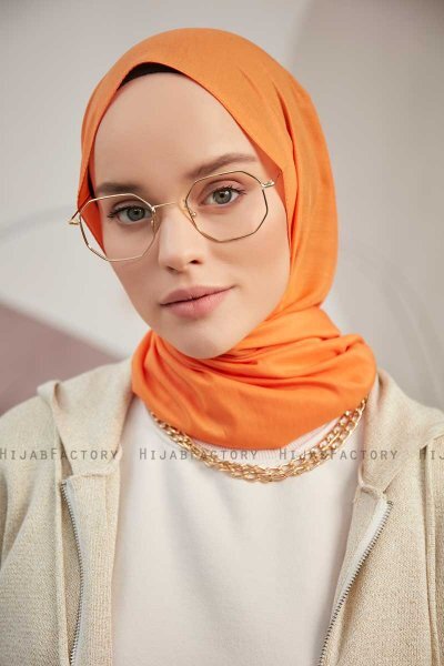 Silky Plain - Hijab Orange