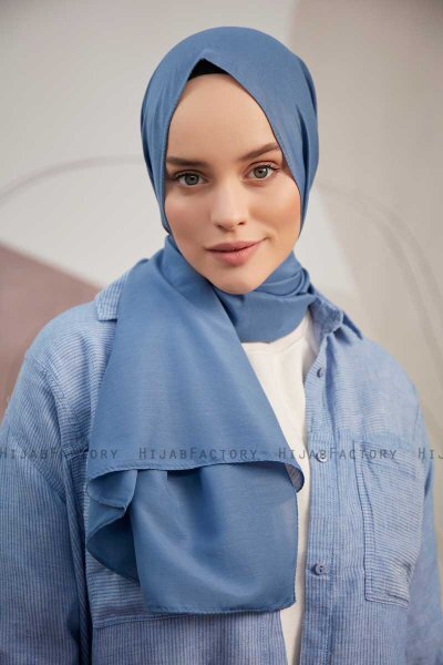 Silky Plain - Hijab Azul