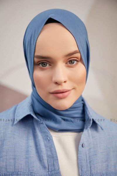 Silky Plain - Hijab Azul