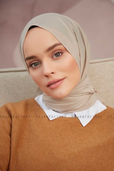 Silky Plain - Hijab Beige