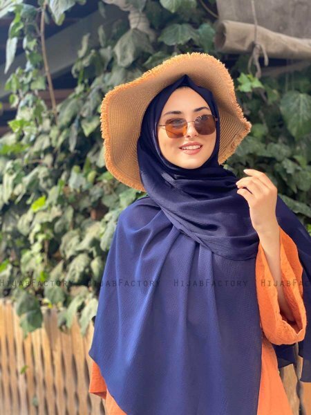 Daliya - Hijab De Jazz Azul Marino - Mirach