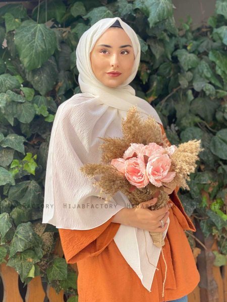 Daliya - Hijab De Jazz Blanco - Mirach