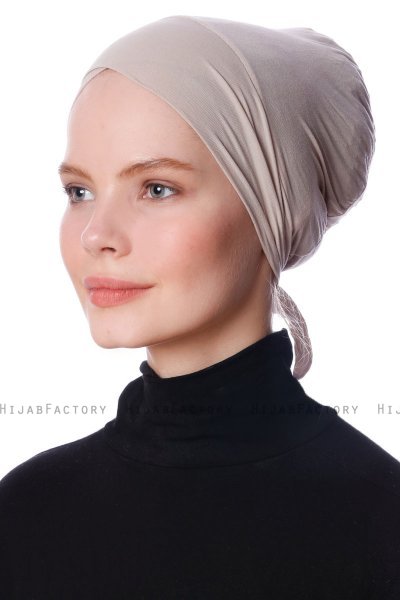 Defne - Pañuelo Parizien Taupe Claro - Ecardin