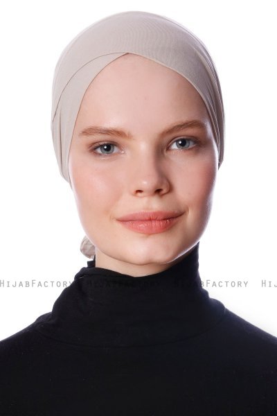 Defne - Pañuelo Parizien Taupe Claro - Ecardin