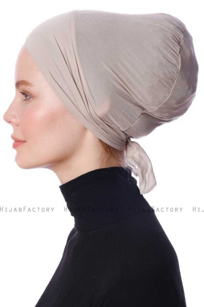 Defne - Pañuelo Parizien Taupe Claro - Ecardin