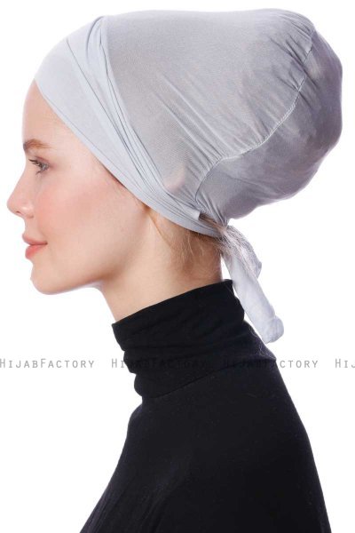 Defne - Pañuelo Parizien Gris Claro - Ecardin