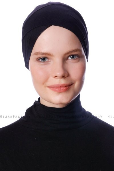 Defne - Pañuelo Parizien Negro - Ecardin