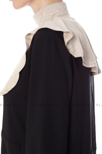 Derin - Cubierta Del Cuello & Mangas Taupe Claro